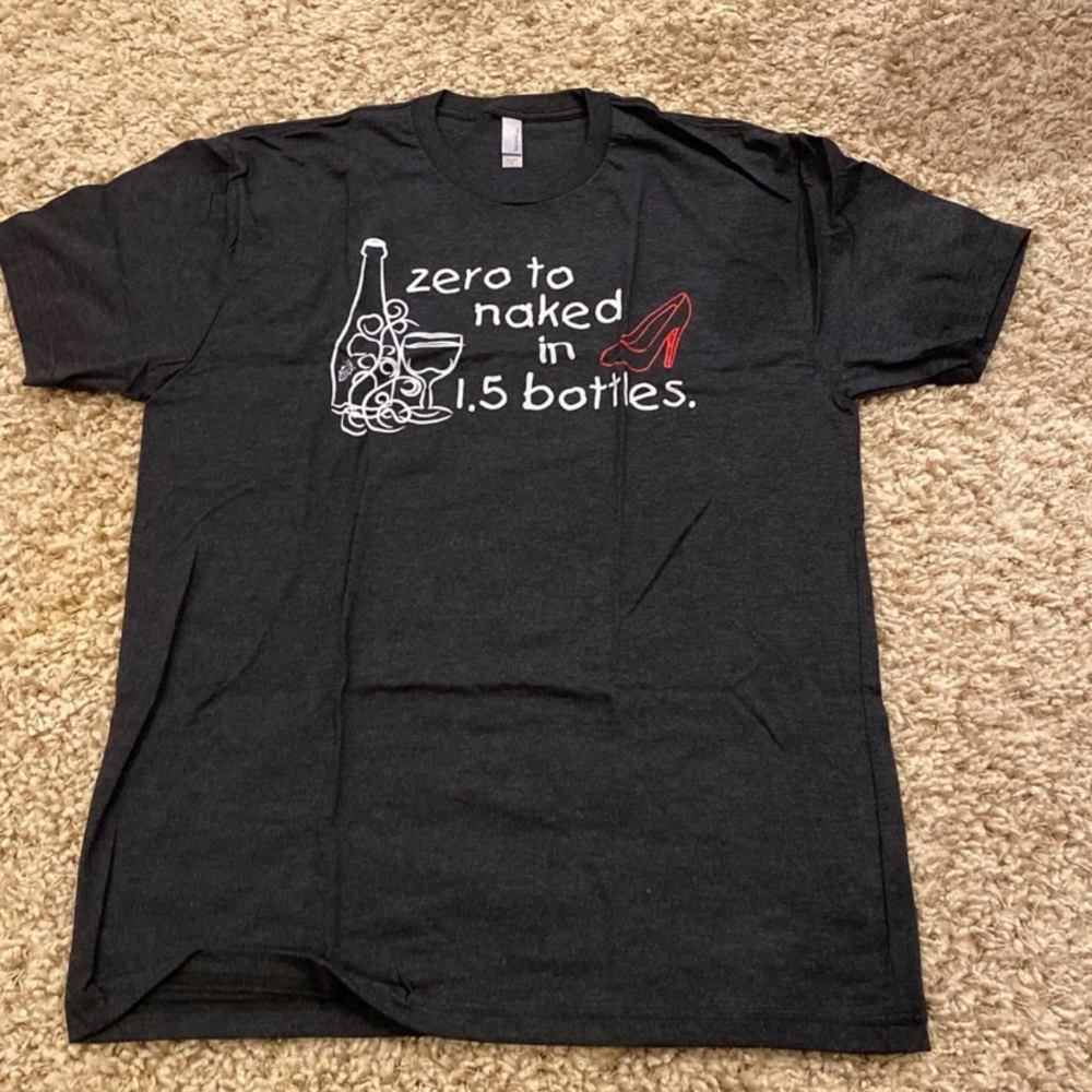 Adult wine T-shirt